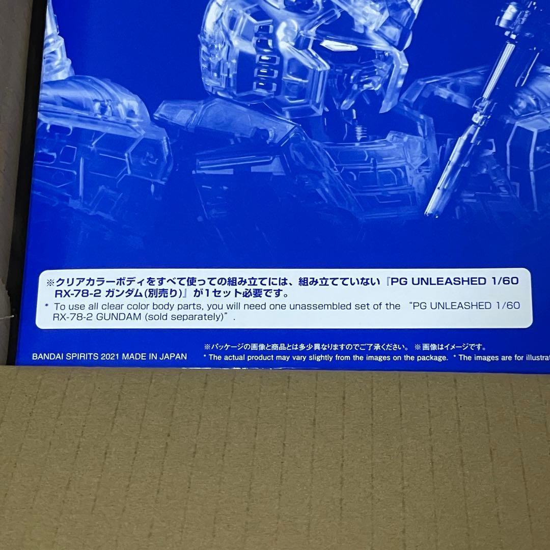 ＰＧ ＵＮＬＥＡＳＨＥＤ 1/60 RX-78-2 ガンダム クリアカラーボディ