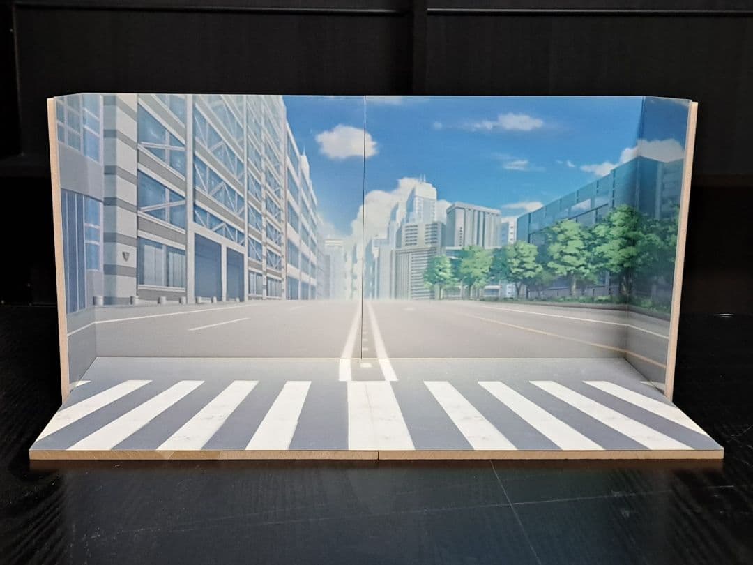 ５セット１/12サイズフィギュア　などに使える背景&床フィギュア用ディスプレイ
