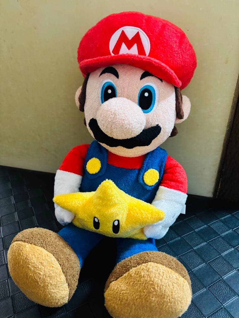 マリオ♡ニンテンドー　ぬいぐるみ　ビッグサイズ　しゃべる　期間限定出品！！