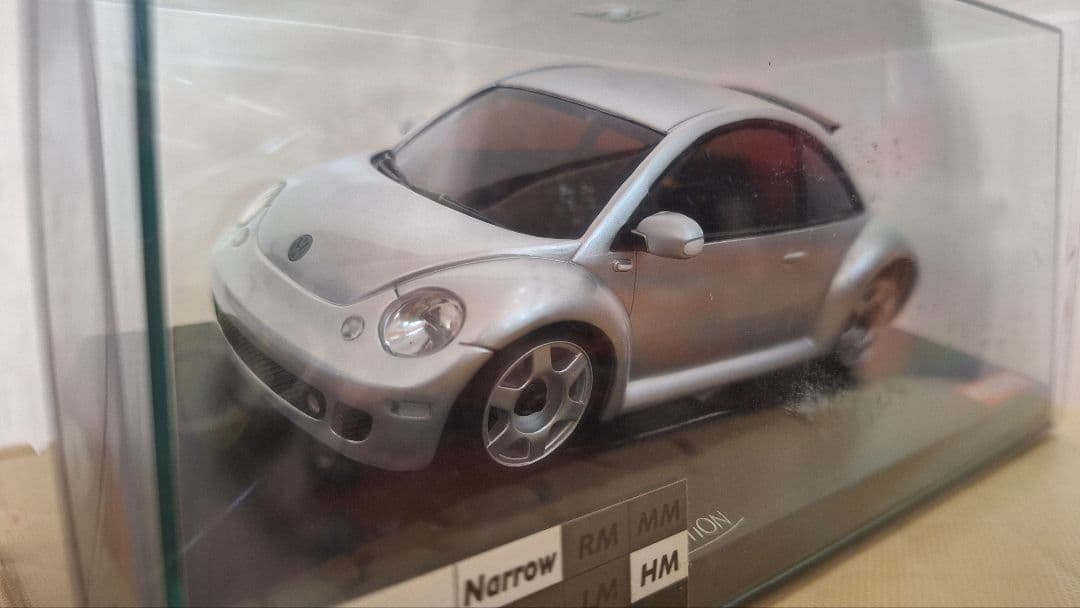 京商 ミニッツ ボディ　ニュービートル シルバー