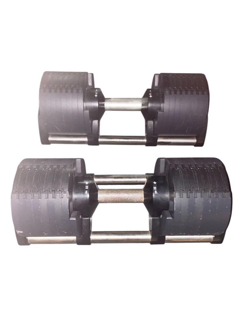 NUO NUOBELL 可変式ダンベル 32キロ2個、スタンド1/4梱包　その③