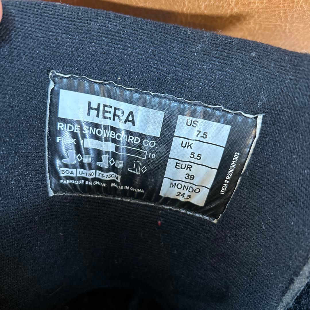 RIDE ライド HERA ヘラ 20-21 レディース ダブルボア　BOA