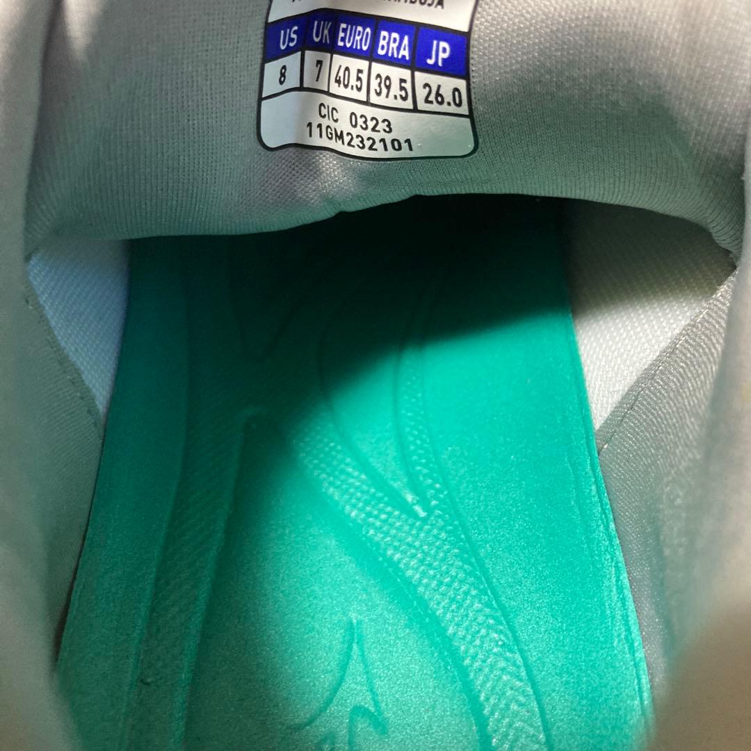 Mizuno ホワイト ローカット スパイク