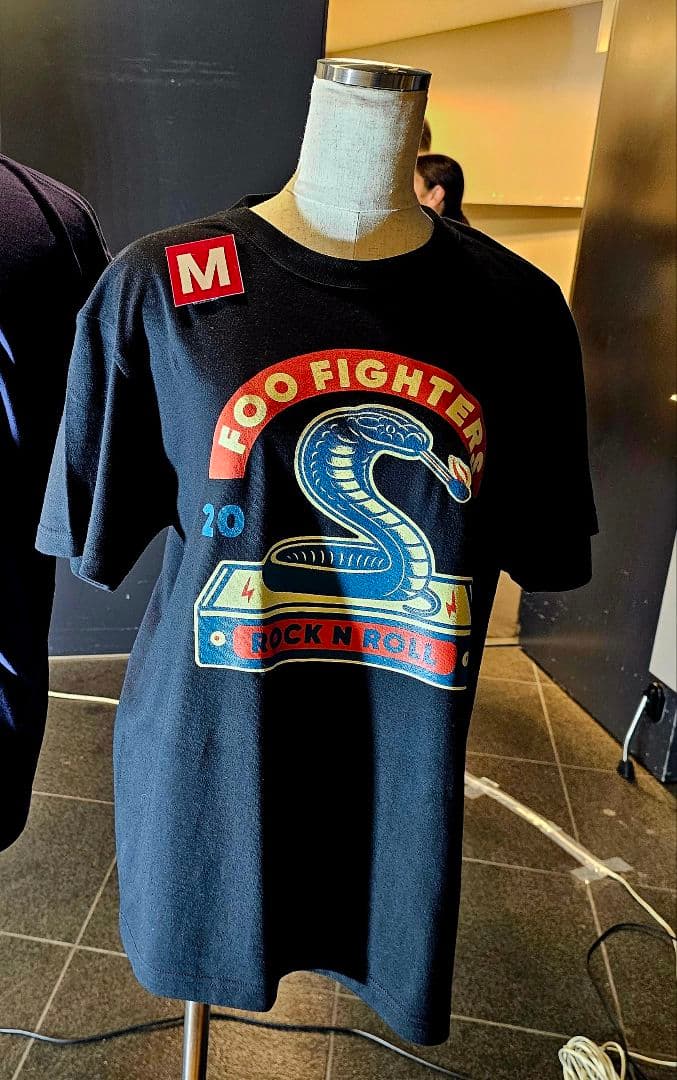 【セトリ付】Foo Fighters　MATCHBOX COBRA T/S