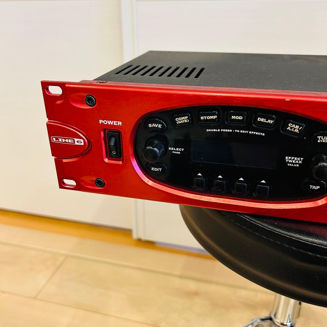 LINE6 POD XT PRO + SKB 2Uラックケース　エフェクター