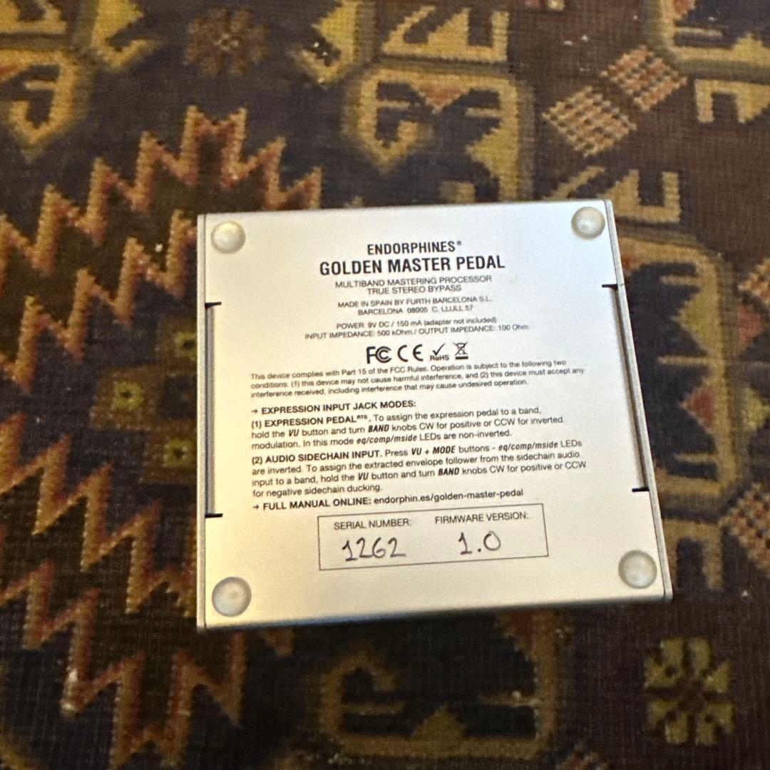 Golden Master Pedal エフェクター