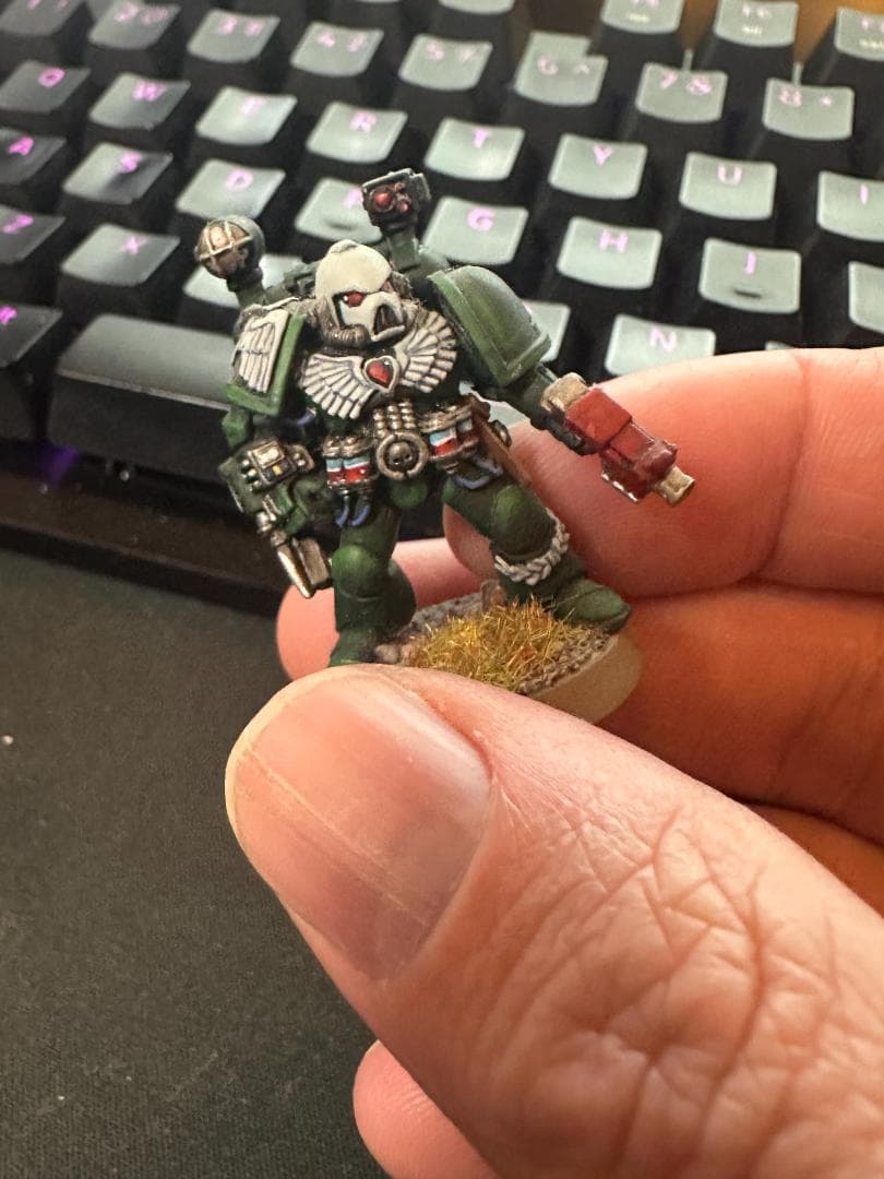 【塗装】ウォーハンマー 40k ダークエンジェル 大型アーミー（メタル希少など）