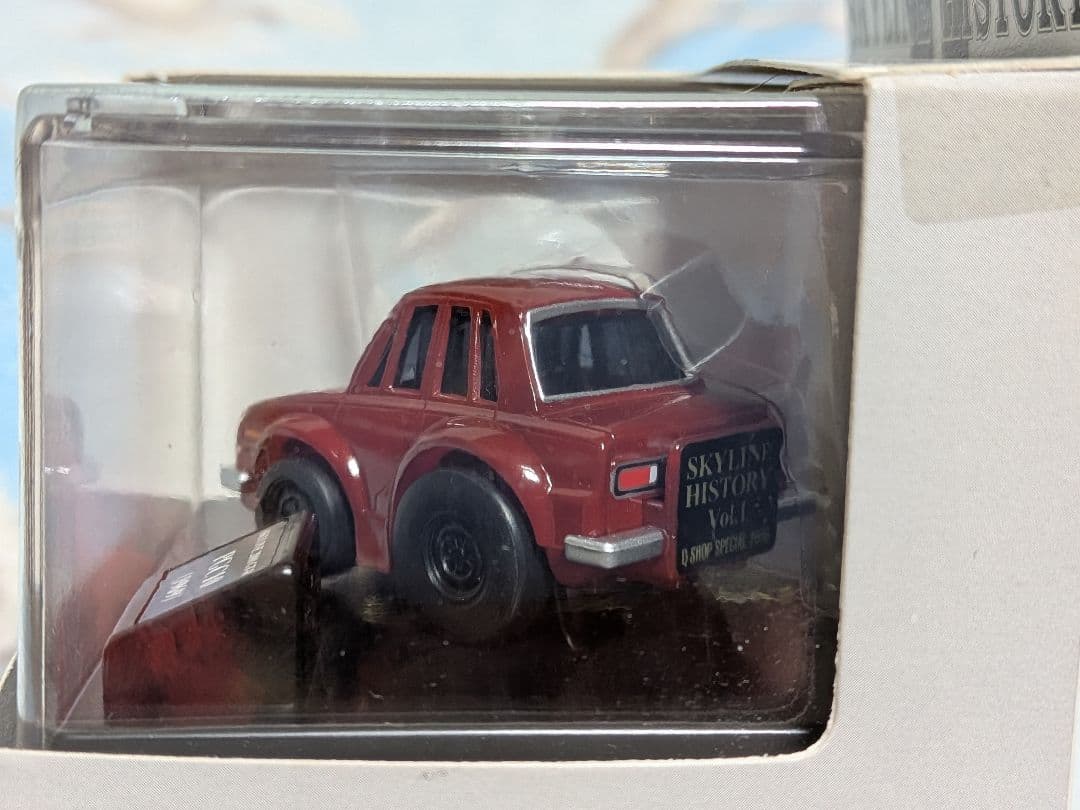 PGC10からR34まで6台 チョロQ SKYLINE HISTORY １〜 ６