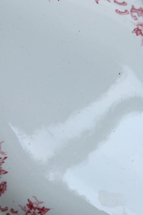 フランス　アンティーク　ラヴィエ　saint amand anemone