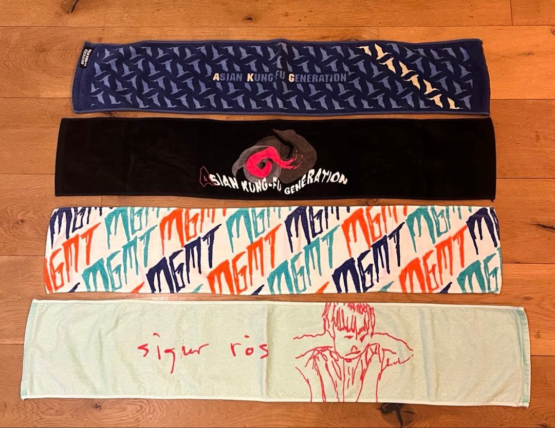 ロック　バンド　タオル　12枚 まとめ　＋　おまけ