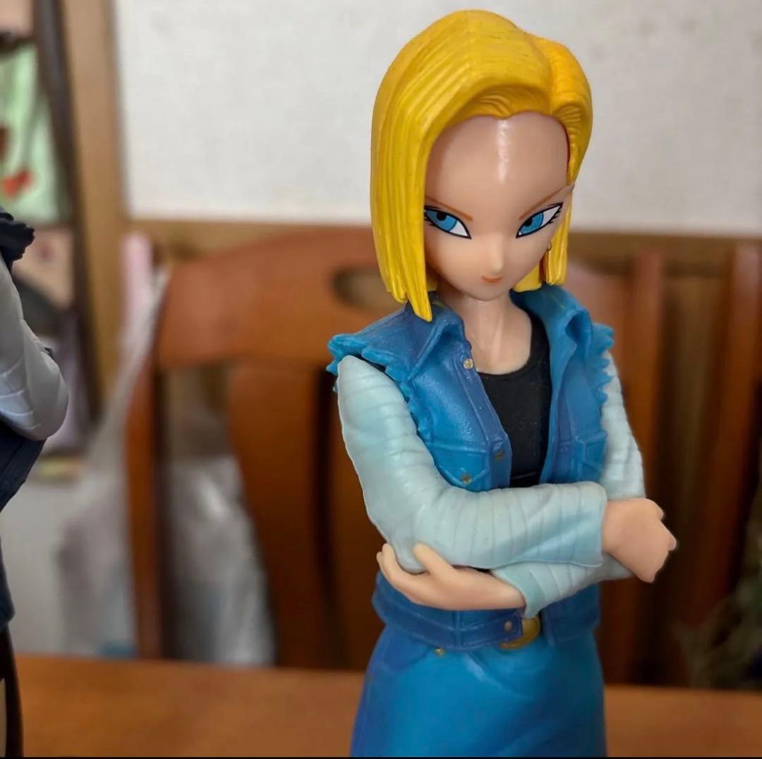 ドラゴンボール 18号フィギュア4点セット　GLITTER&GLAMOURS