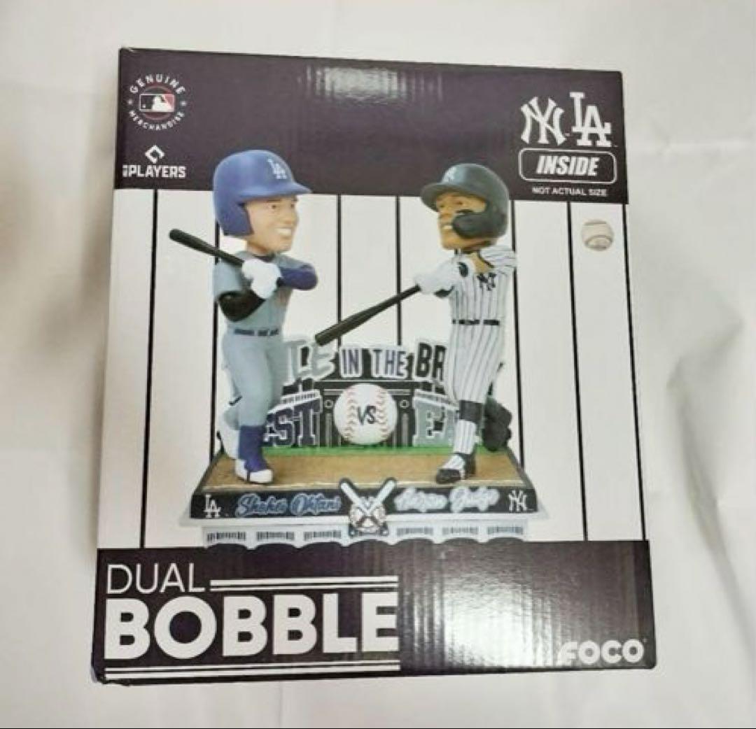 ドジャース大谷翔平 ヤンキース ジャッジ 記念ボブルヘッド
