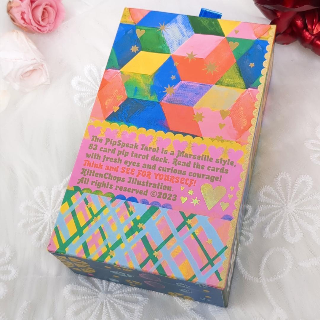 ★正規品タロットカード★きらきらした明るく可愛いデッキ✨ピップスピークタロット
