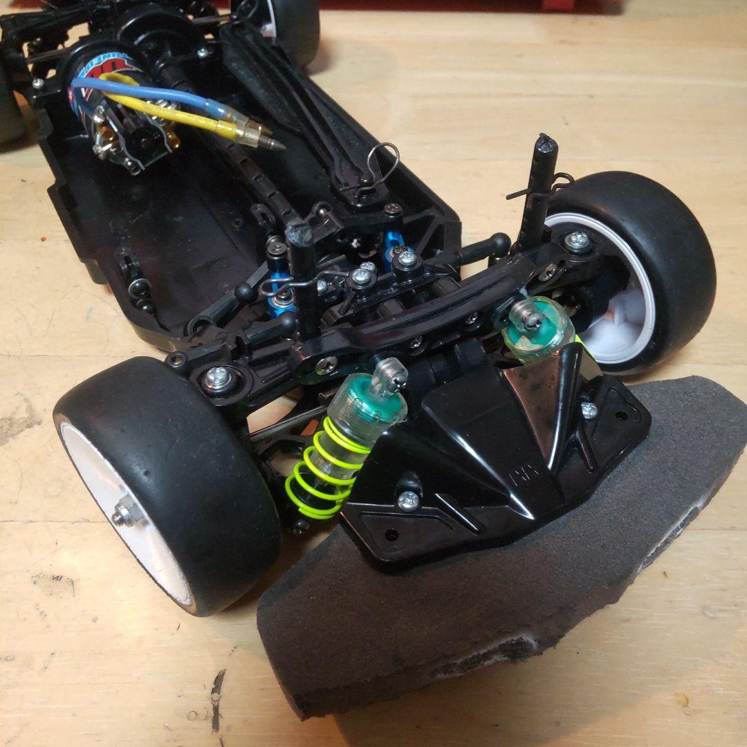 タミヤTT-02 シヤーシ ボティー タイヤ