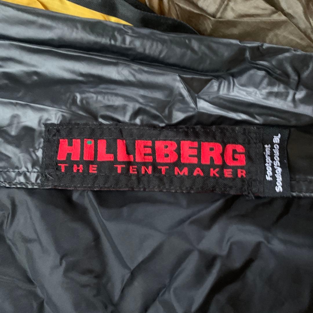 HILLEBERG ソウロ レッドレーベル 純正フットプリント付