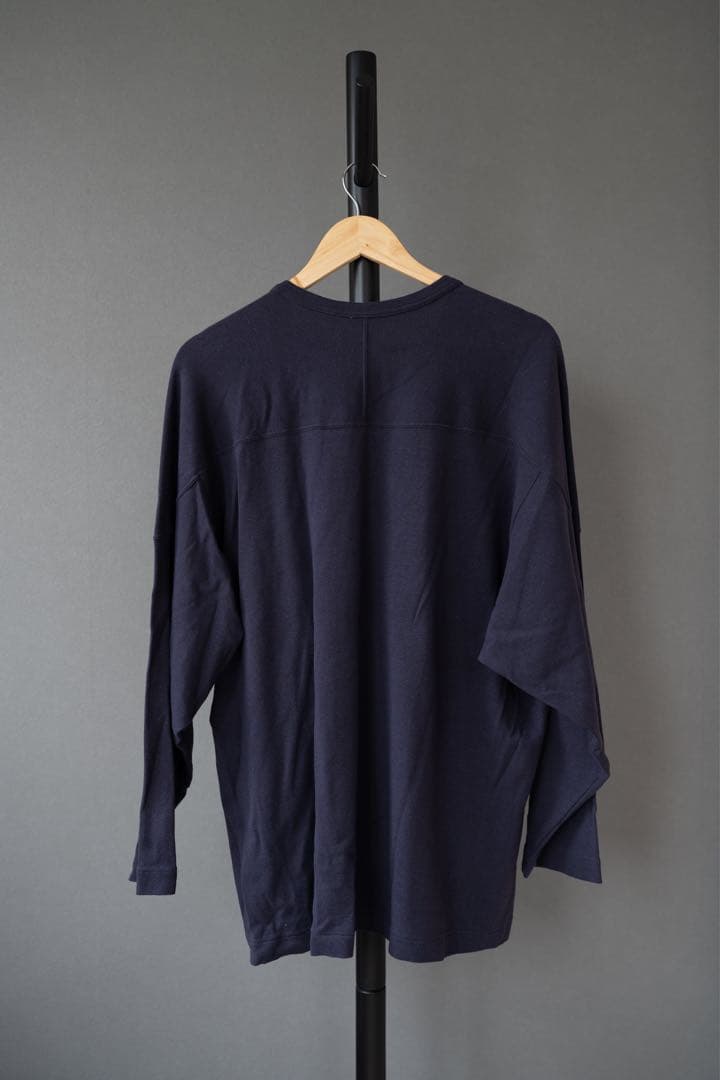 新品未使用　comoli 2024フットボール　ロンT