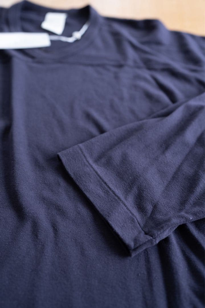 新品未使用　comoli 2024フットボール　ロンT