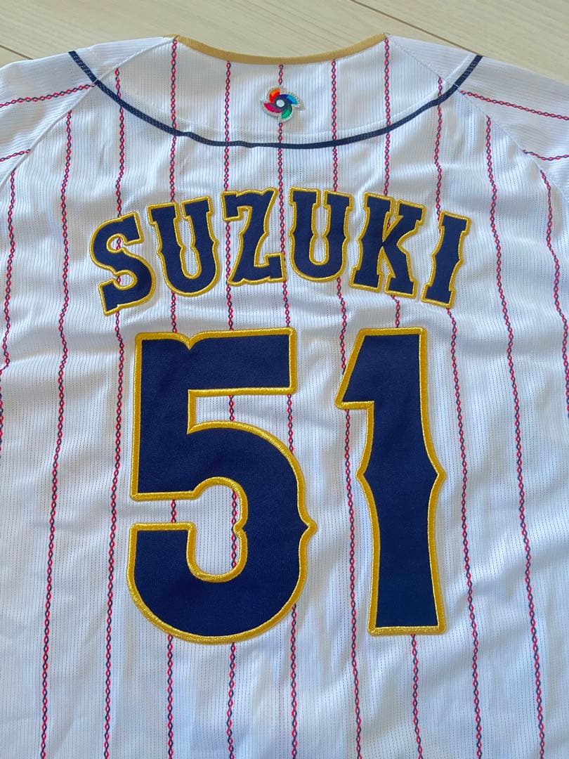 WBC 2023 鈴木誠也 試合用ユニフォーム 51 Lサイズ