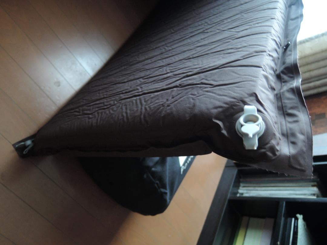 【未使用】FIELDOOR 10cm厚 自動膨張エアーマットレス 2枚セット