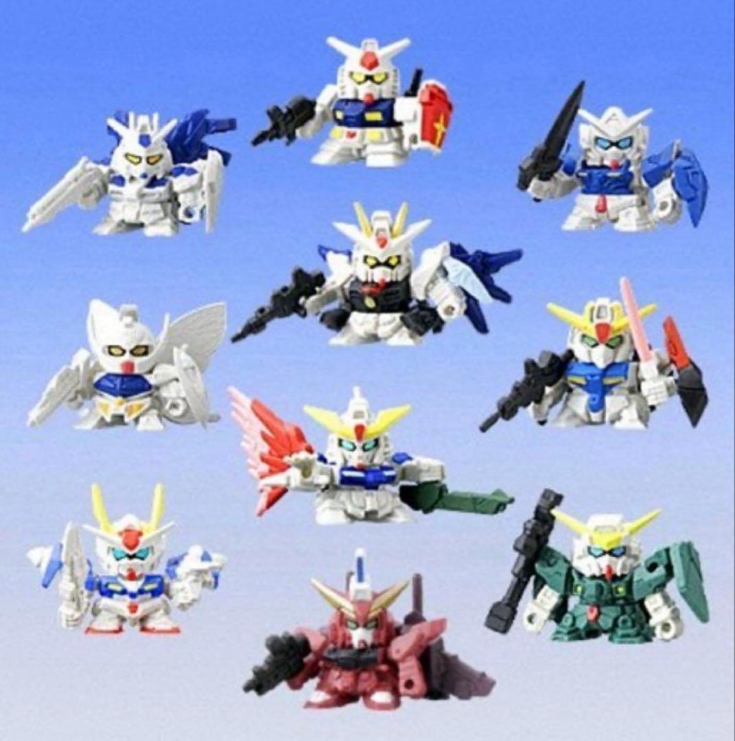 SDガンタムフルカラーカスタム　30周年スペシャル　ダブルオーガンダム　コンプ