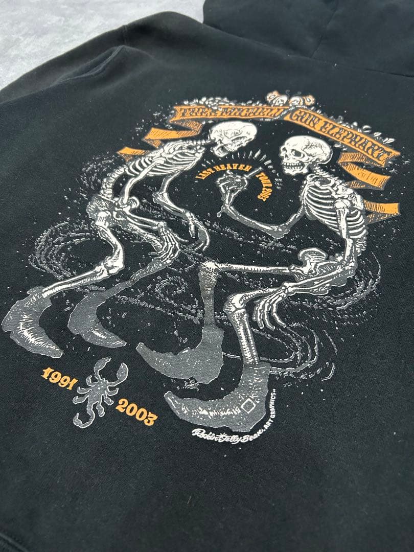 ミッシェルガンエレファント ジップパーカー チバユウスケ ツアーグッズ ブラック