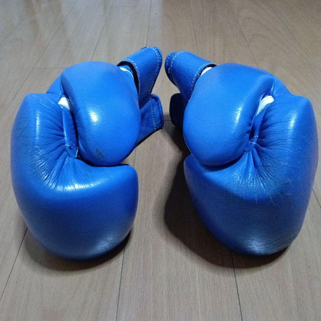 【中古】Winning Daito 8 oz ボクシンググローブ 青
