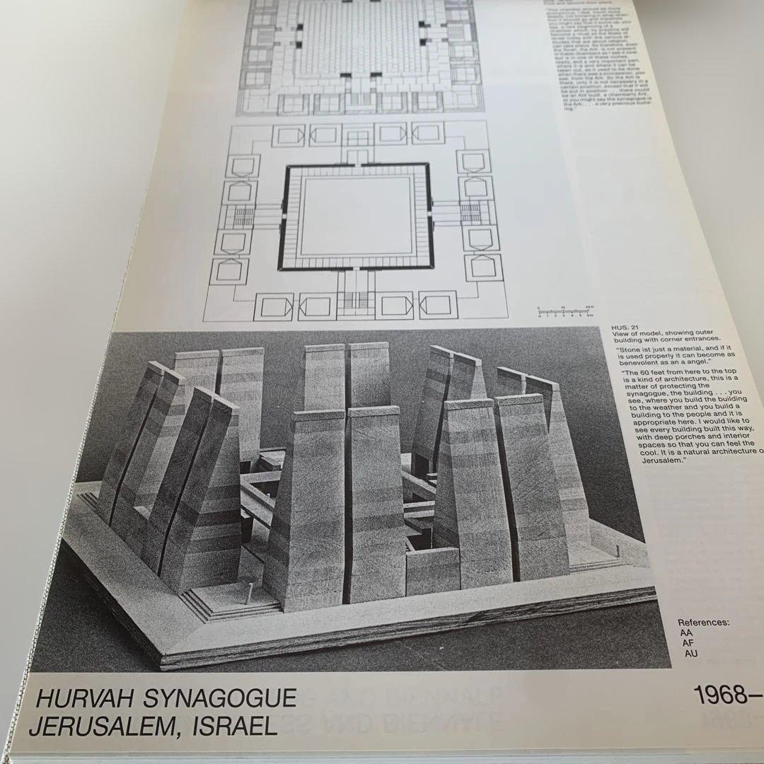 貴重作品集　ルイス・エ・カーン建築全集　1935-1974 7-E-3446