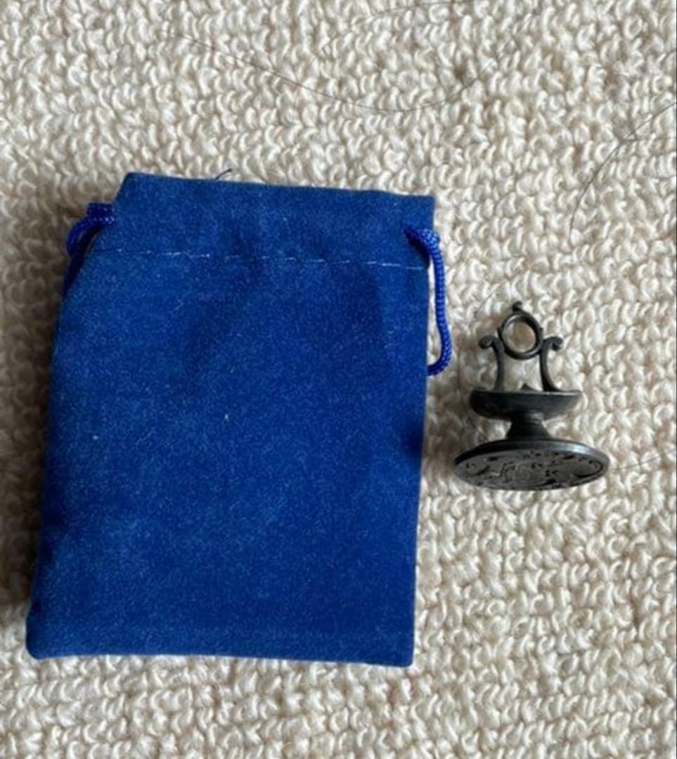 イギリス　アンティーク　フォブシール　鉄製　印章