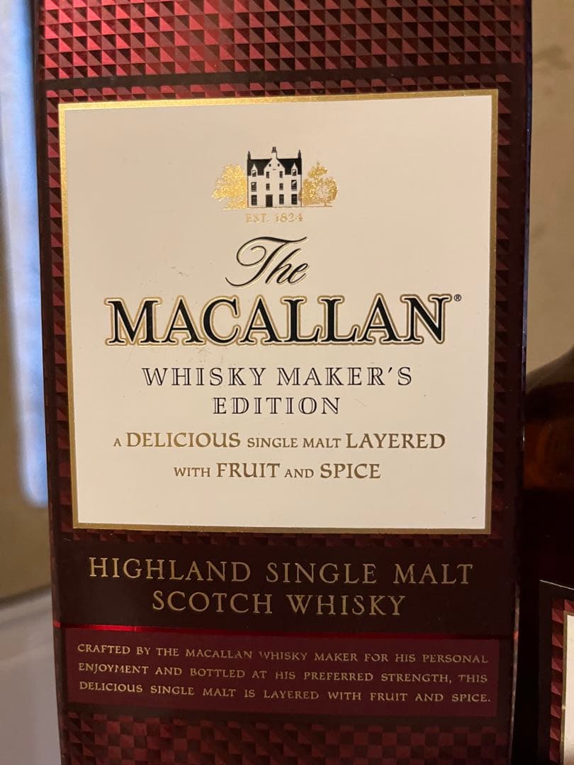 MACALLAN Whisky Maker’s Edition 未開栓