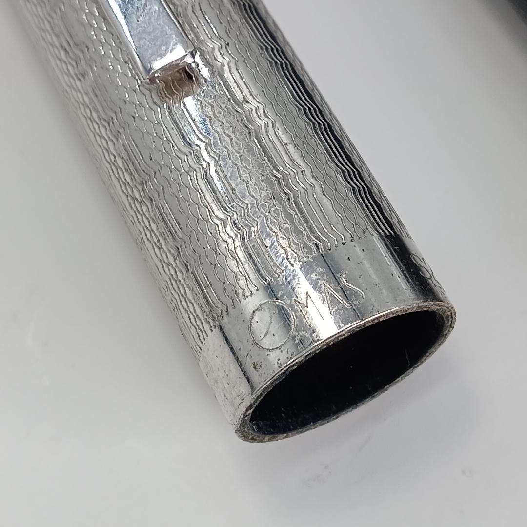 OMAS オマス 万年筆 18Ｋ イタリア Ｓ2001 ブラック×シルバー