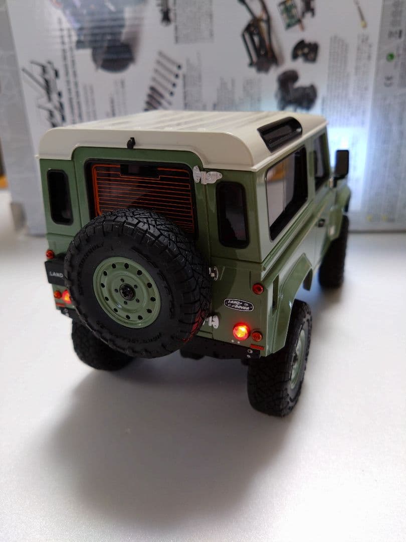 ミニッツ4×4 レディセット ランドローバー ディフェンダー 90 ヘリテージ