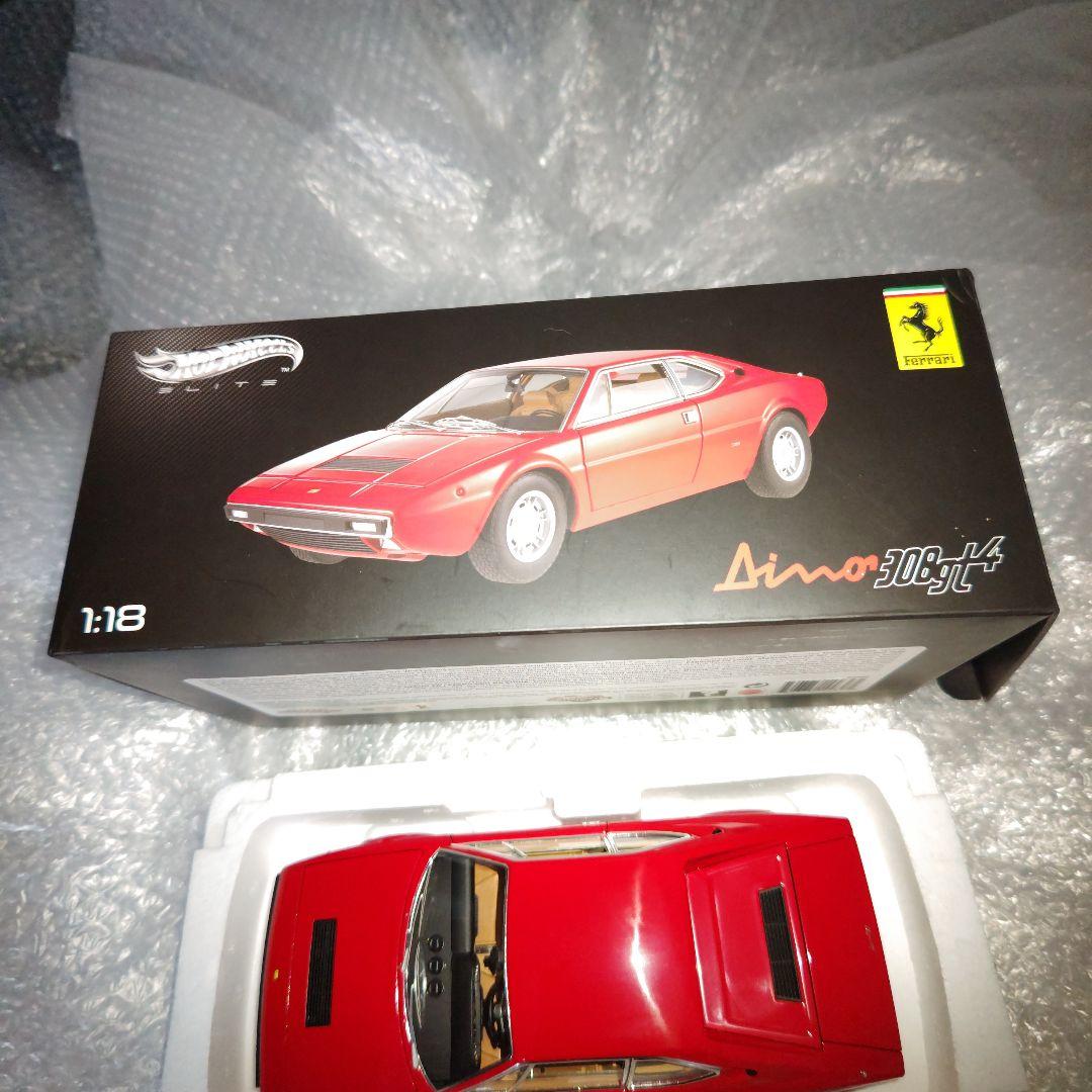 1/18　ホットウィール　エリート　フェラーリ　308　GT4　ディーノ