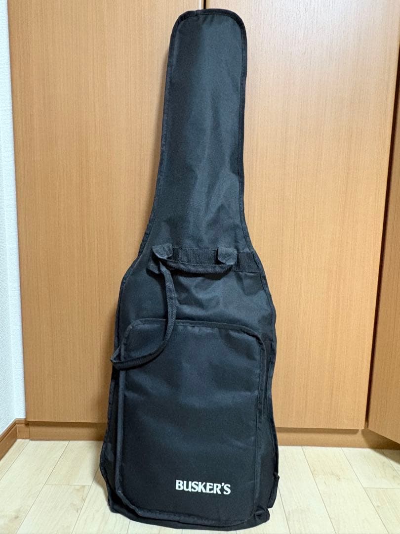 BUSKER'S エレキギター ブラック