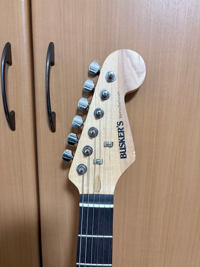 BUSKER'S エレキギター ブラック