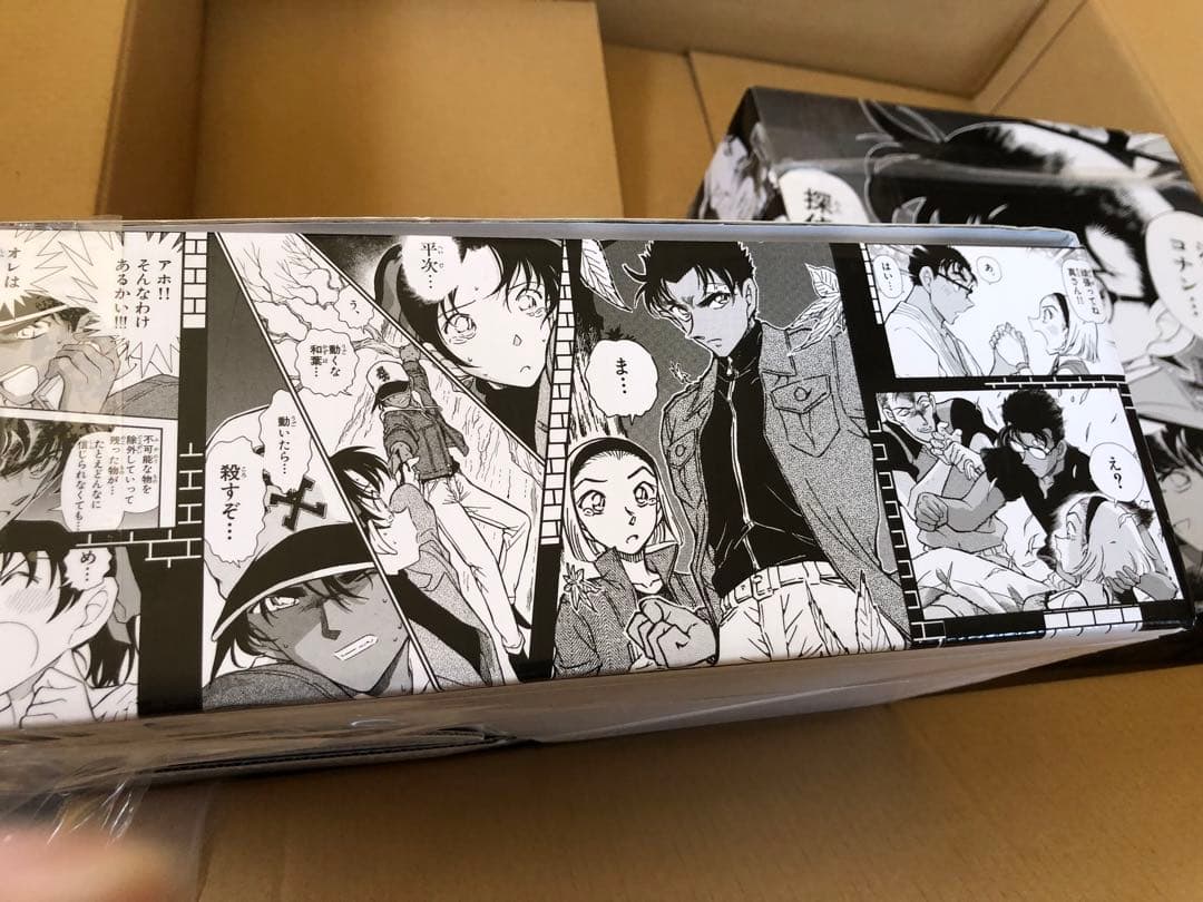 ほぼ未使用片方未開封　名探偵コナン 100巻セットBOX ANIVERSARY