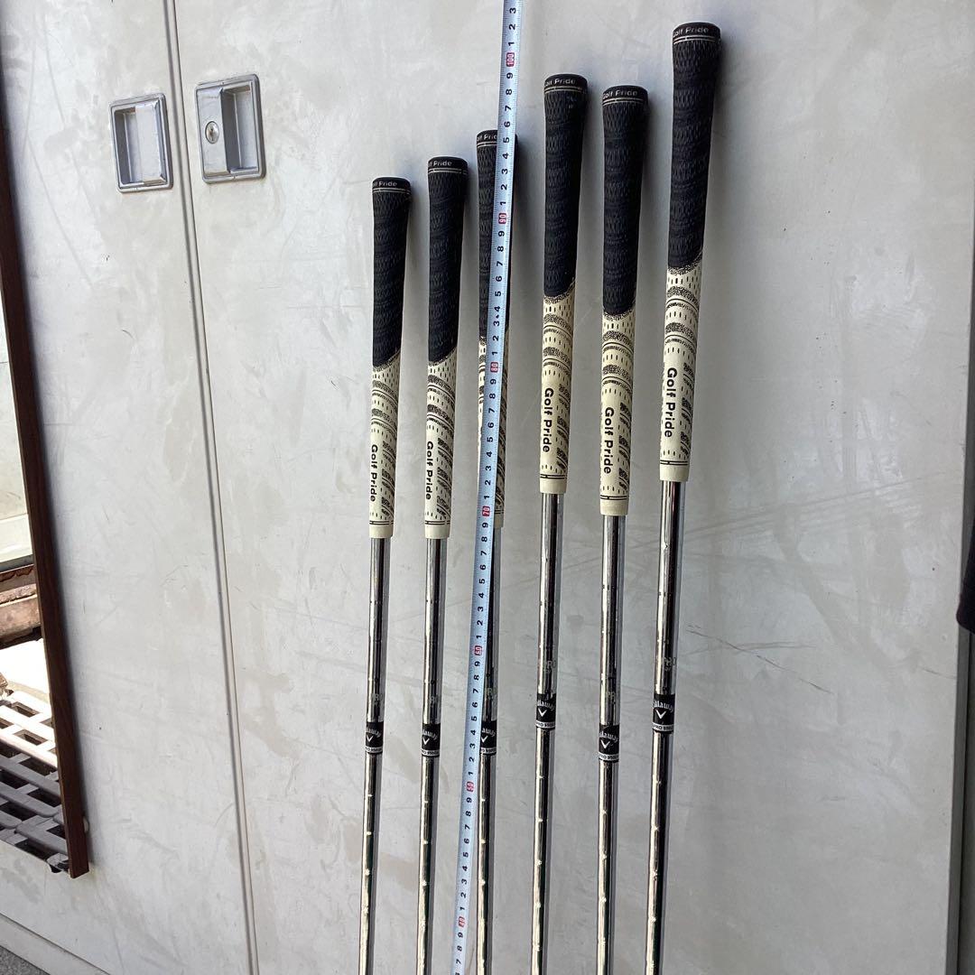 ゴルフクラブセット 6本 ステンレススチール　キャロウェイ　ゴルフ　　（J99）