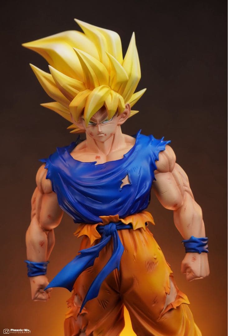 ドラゴンボールガレージキット　超サイヤ人孫悟空　レジン スタチュー フィギュア