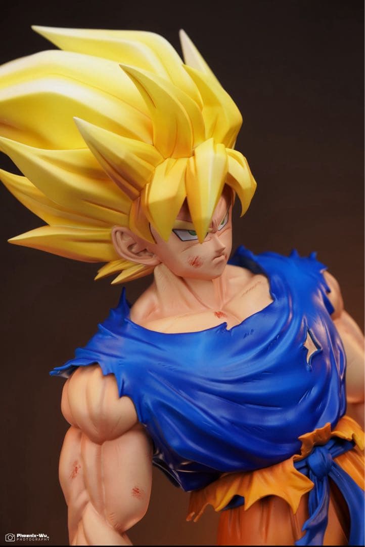 ドラゴンボールガレージキット　超サイヤ人孫悟空　レジン スタチュー フィギュア