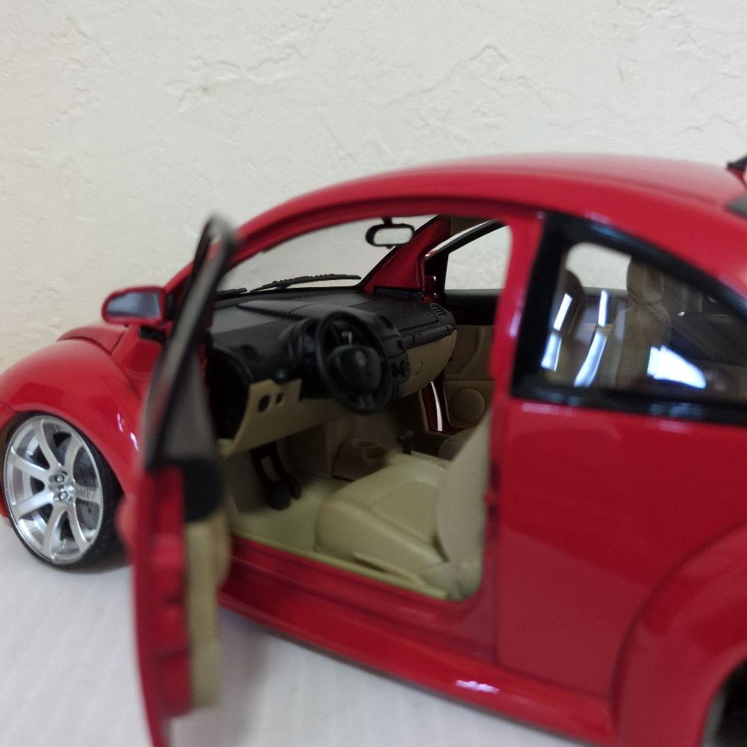 鑑賞用 1/18 GATE ニュービートル ローダウンカスタム 改造品