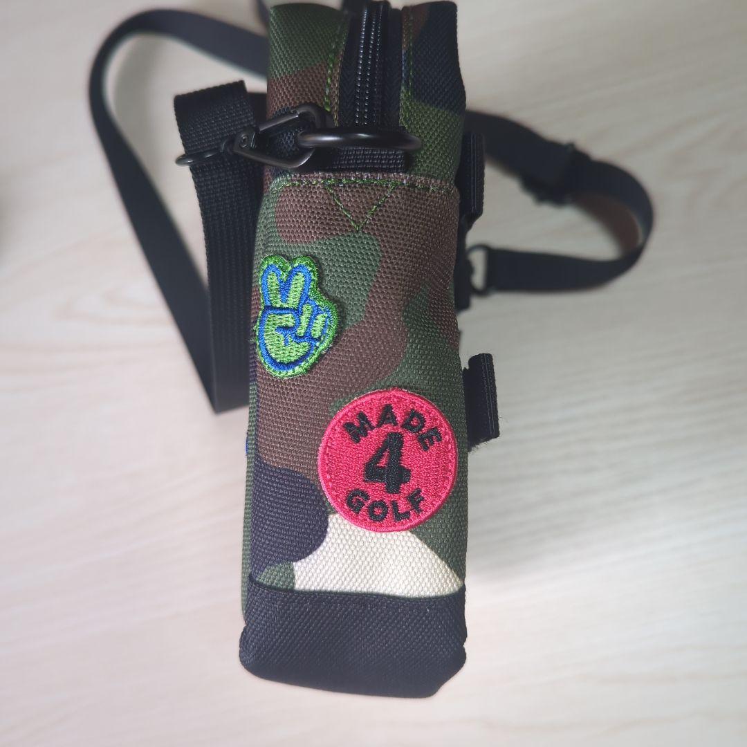 PEARLY GATES美品☆ 迷彩柄ワッペンミニショルダー ポーチ☆