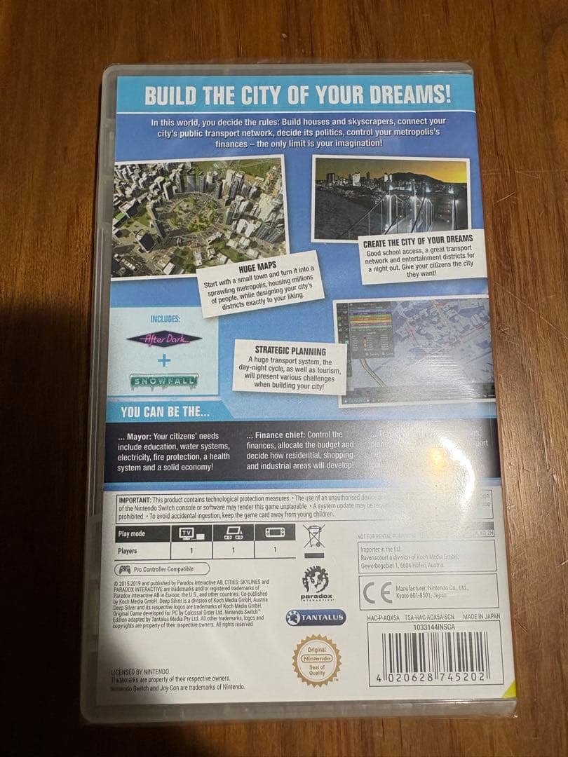 Cities: Skylines シティーズスカイライン switch 新品