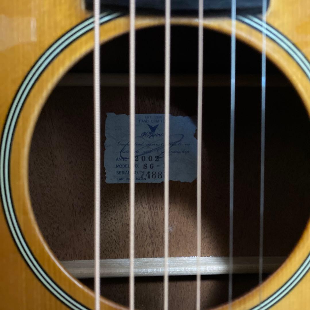 最終値下k.yairi SG-1ハードケース付き2002限定200本