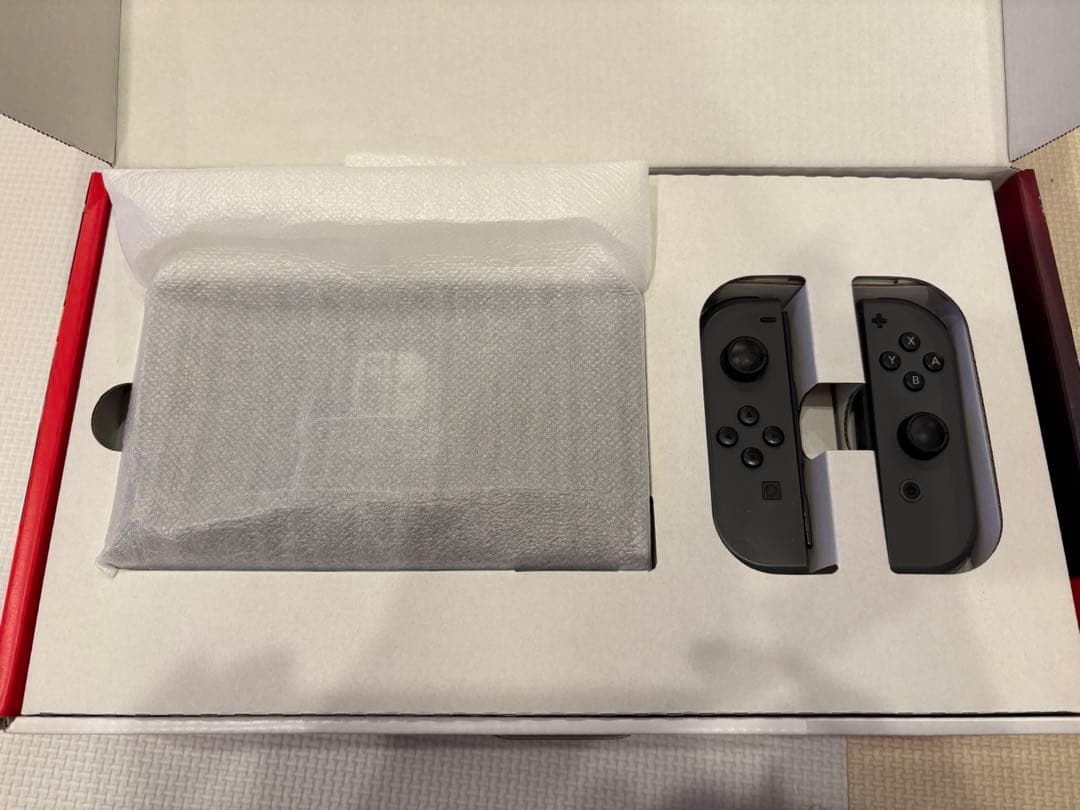 Nintendo Switch 本体 グレー付属品あり 箱付き