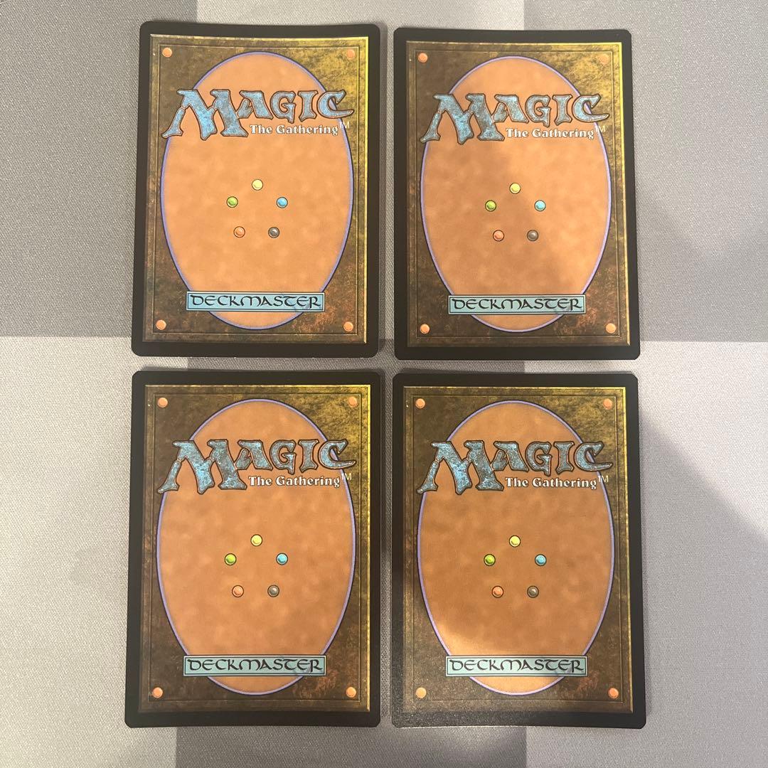 MTG 沸騰する小湖　英語　foil 旧枠　4枚セット