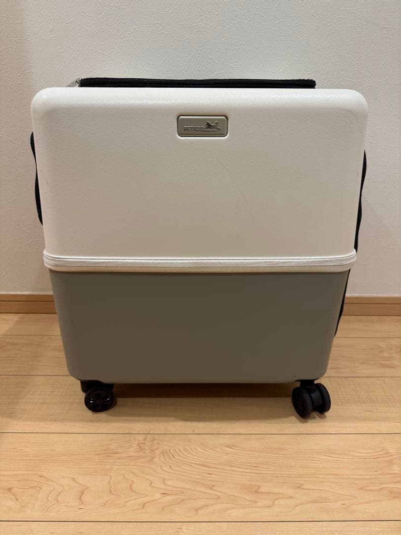 極美品 PETiCO ペチコ M iCO ペットキャリー 犬 猫 ストッパー付