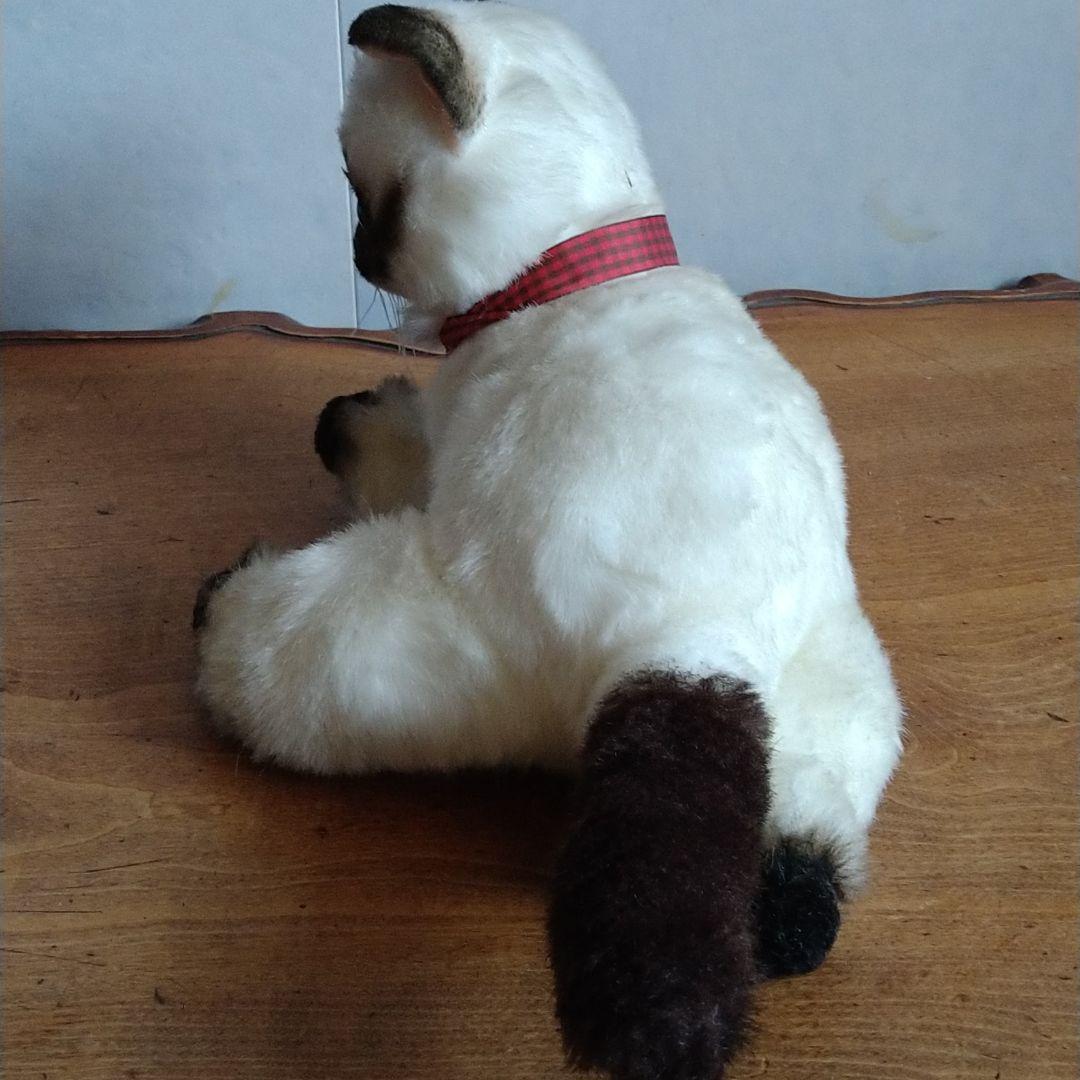 TAKARA タカラ 撫でると鳴く 猫 ネコ ぬいぐるみ 1991年