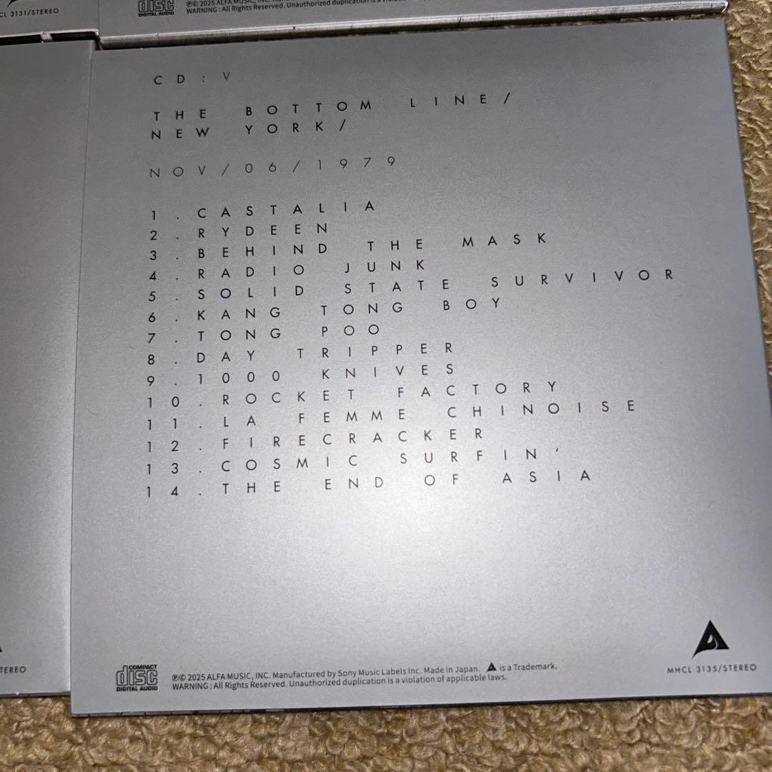 YMO 1979 TRANS ATLANTIC TOUR LIVE ANTHO…