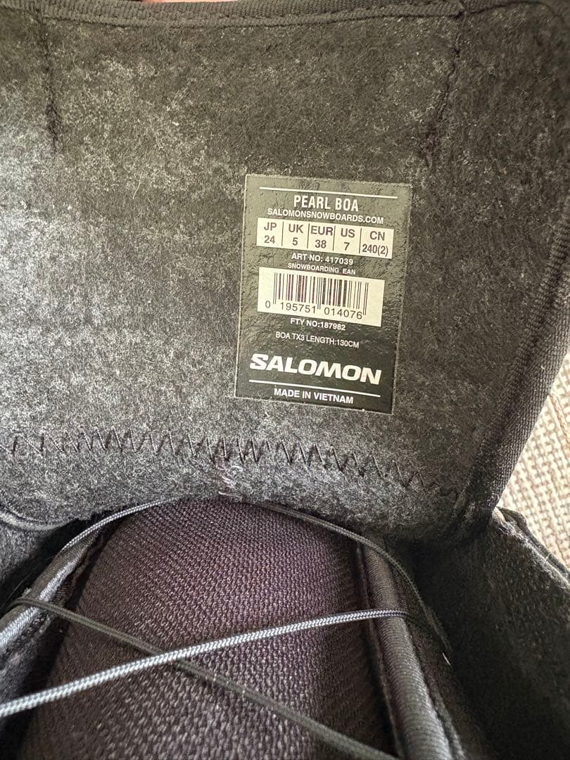 SALOMON PEARL BOA スノーボードブーツ 24cm