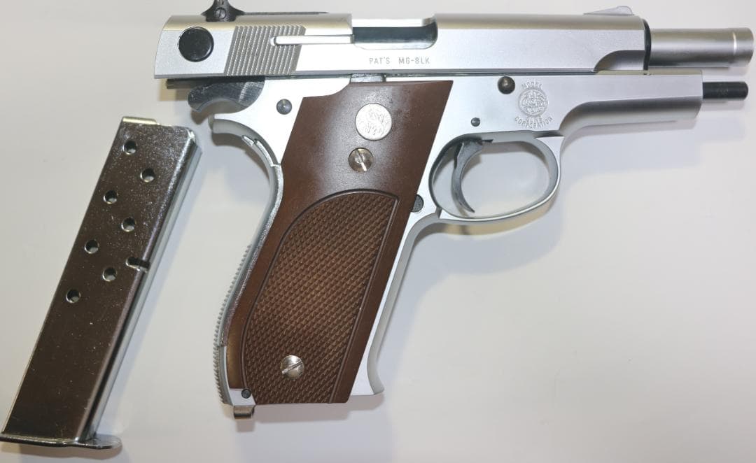 希少！MGC製　ABS樹脂製モデルガン S＆W Ｍ３９ 銀　ＳＰＧ合法品　未発火