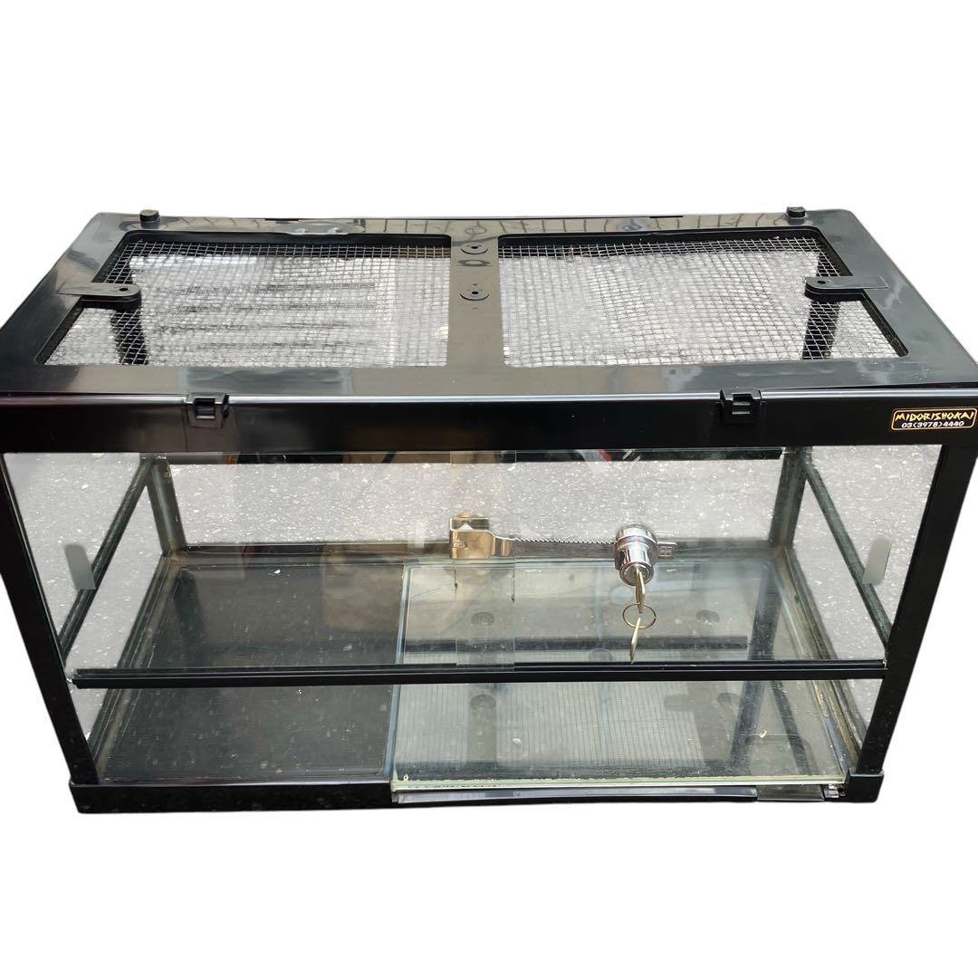 爬虫類飼育セット　ケージ　ヒーター　ライト　照明　サーモスタット　隠れ家等